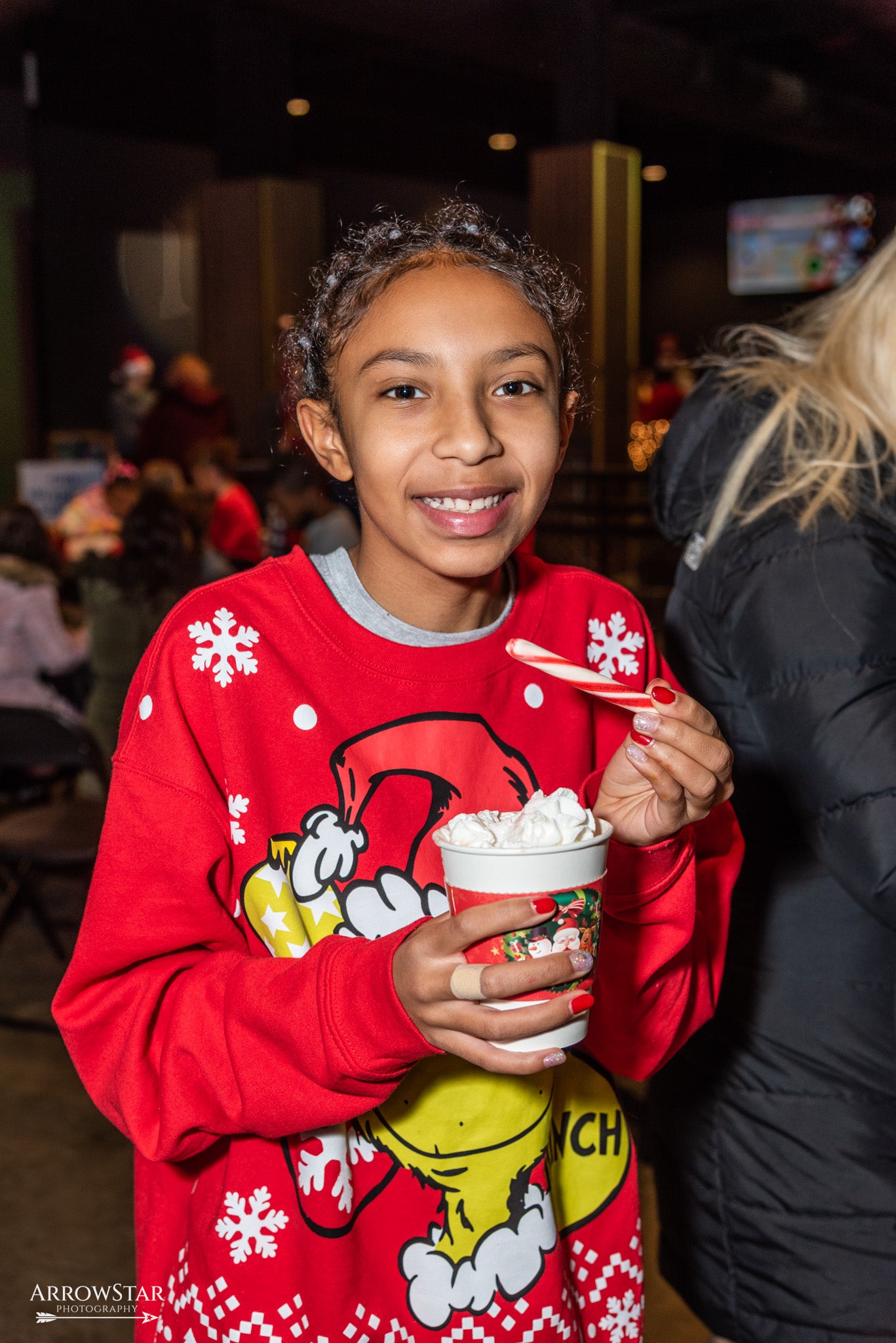 Each family has autonomy to shop in Santa’s Toyland